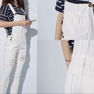 Overall Fashions White Women
